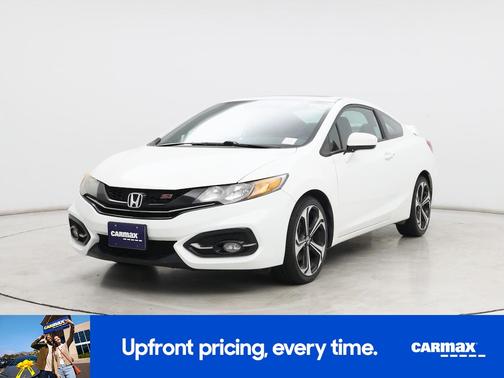 White 2015 Honda Civic SI