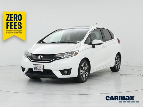 White 2016 Honda Fit EX