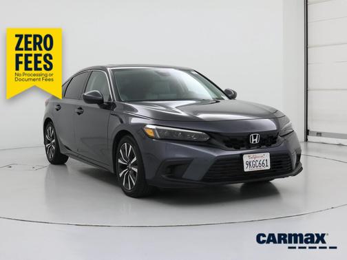 Gray 2024 Honda Civic EX-L