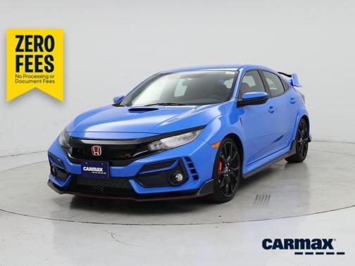 Blue 2021 Honda Civic Type-R Touring