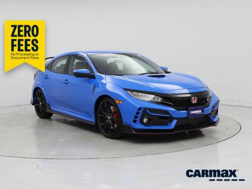 Blue 2021 Honda Civic Type-R Touring