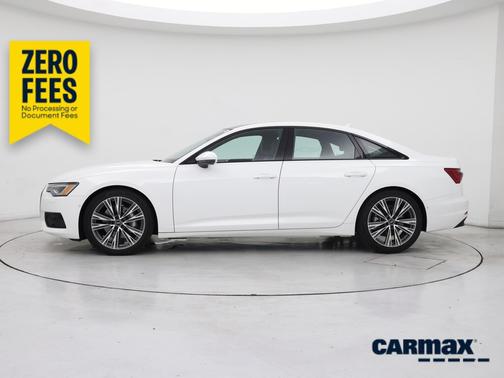 White 2023 Audi A6 Premium Plus