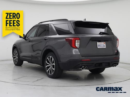 Gray 2020 Ford Explorer ST