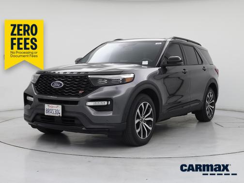 Gray 2020 Ford Explorer ST