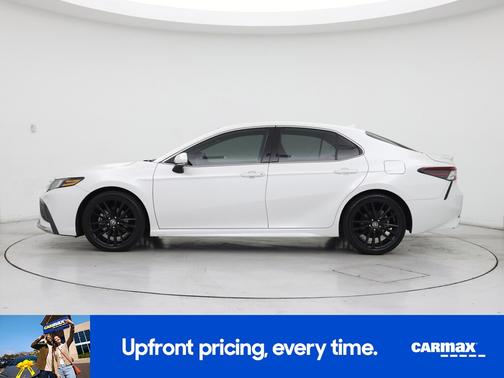 White 2021 Toyota Camry XSE