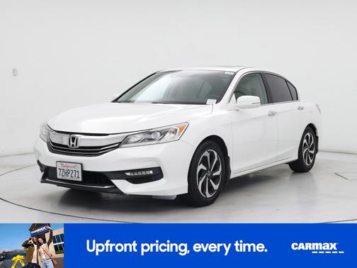 White 2016 Honda Accord EX