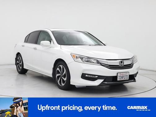 White 2016 Honda Accord EX