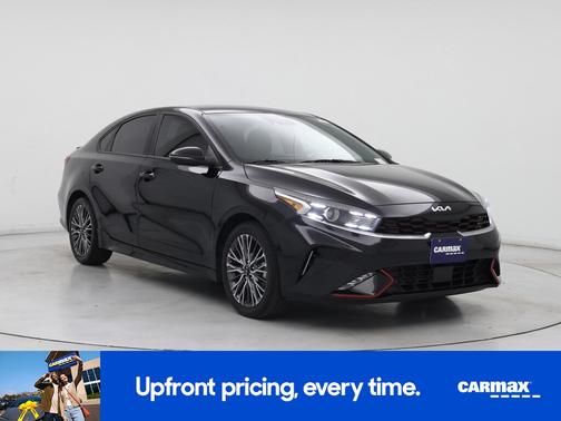 Black 2023 Kia Forte GT-Line