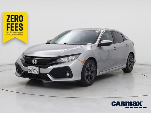 Silver 2018 Honda Civic EX