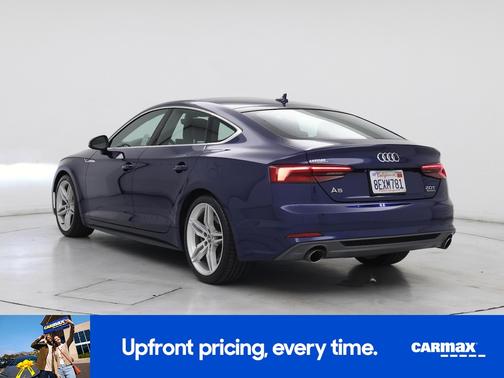 Blue 2018 Audi A5 Premium Plus