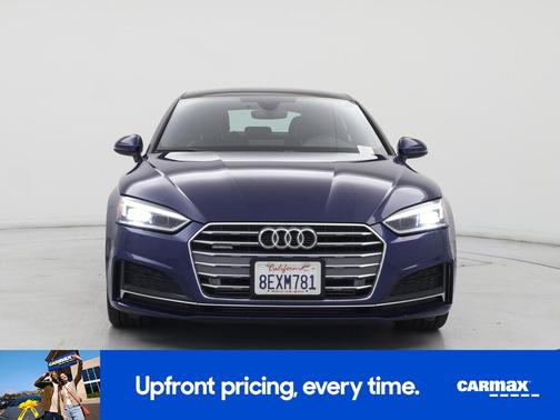 Blue 2018 Audi A5 Premium Plus