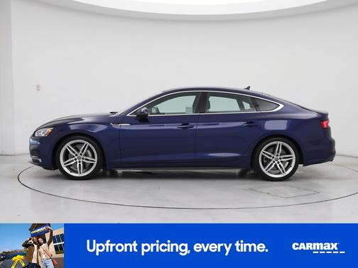 Blue 2018 Audi A5 Premium Plus