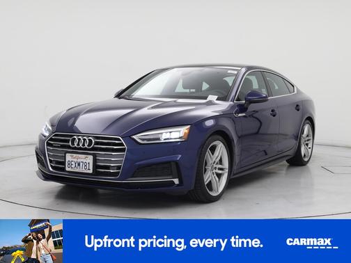 Blue 2018 Audi A5 Premium Plus