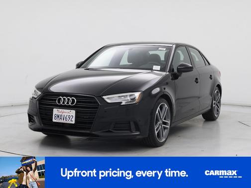 Black 2019 Audi A3 Premium