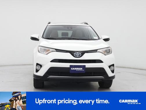 White 2018 Toyota RAV4 Hybrid XLE