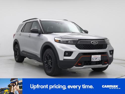 Silver 2022 Ford Explorer Timberline