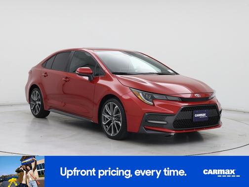 Red 2021 Toyota Corolla XSE