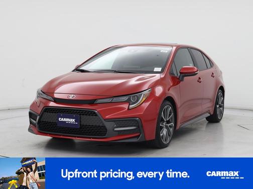 Red 2021 Toyota Corolla XSE