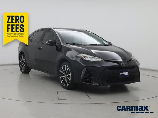 Black 2019 Toyota Corolla SE