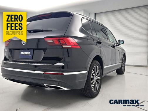 Black 2019 Volkswagen Tiguan SEL