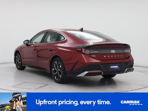 Red 2025 Hyundai SONATA SE