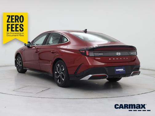 Red 2025 Hyundai SONATA SE