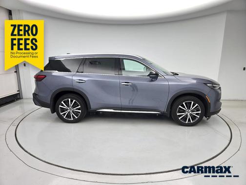 Blue 2023 INFINITI QX60 Sensory
