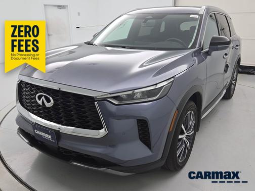 Blue 2023 INFINITI QX60 Sensory