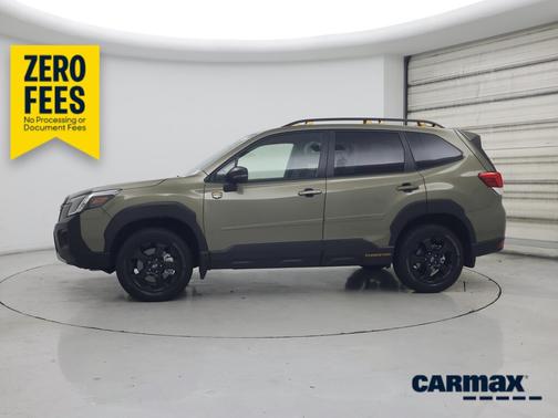 Green 2023 Subaru Forester Wilderness