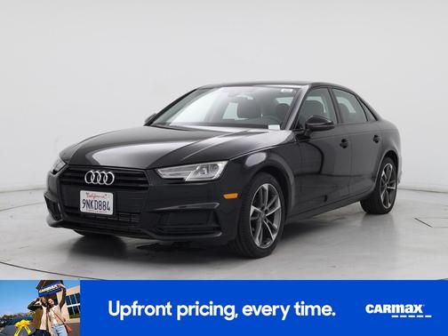 Black 2019 Audi A4 Titanium Premium
