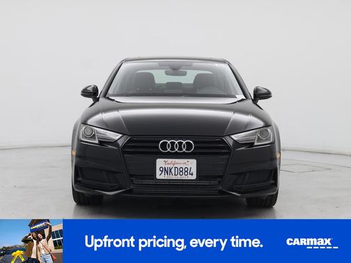 Black 2019 Audi A4 Titanium Premium