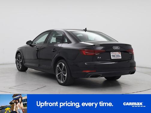 Black 2019 Audi A4 Titanium Premium