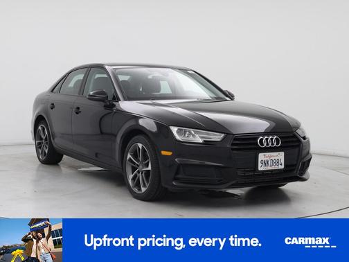 Black 2019 Audi A4 Titanium Premium