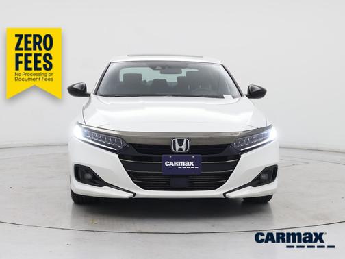 White 2021 Honda Accord Sport
