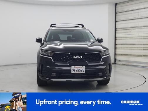 Black 2023 Kia Sorento Hybrid EX