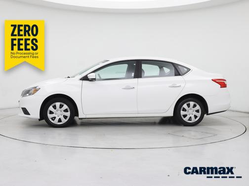 White 2017 Nissan Sentra S