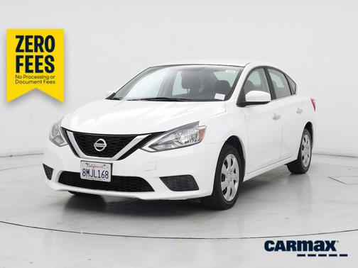 White 2017 Nissan Sentra S