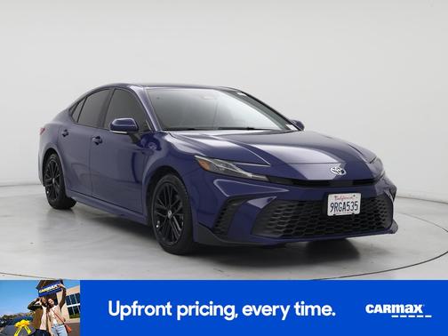 Blue 2025 Toyota Camry SE