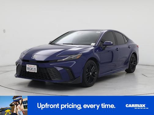 Blue 2025 Toyota Camry SE