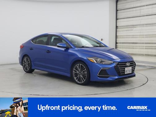 Blue 2018 Hyundai ELANTRA Sport