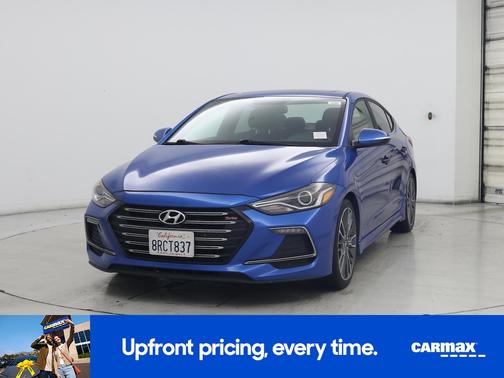 Blue 2018 Hyundai ELANTRA Sport