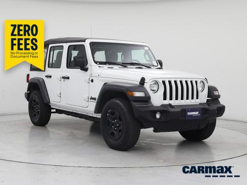 White 2023 Jeep Wrangler Unlimited Sport
