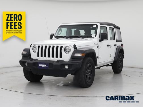 White 2023 Jeep Wrangler Unlimited Sport