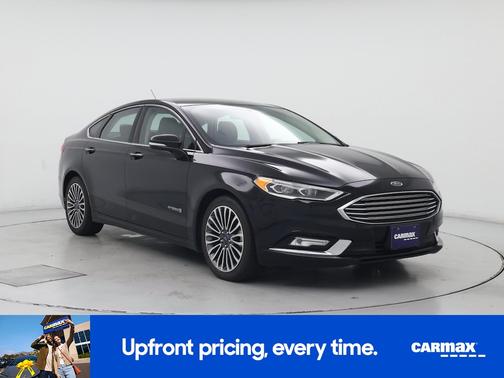 Black 2018 Ford Fusion Hybrid Titanium