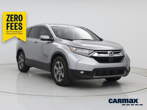 Silver 2017 Honda CR-V EX-L