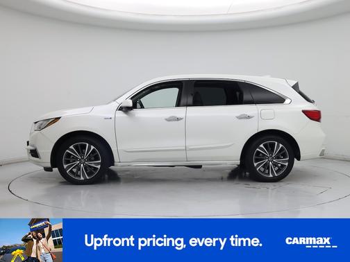 White 2019 Acura MDX Sport Hybrid
