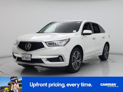 White 2019 Acura MDX Sport Hybrid