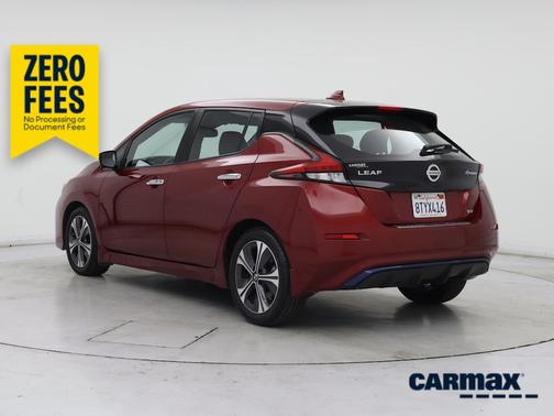 Red 2020 Nissan Leaf SV