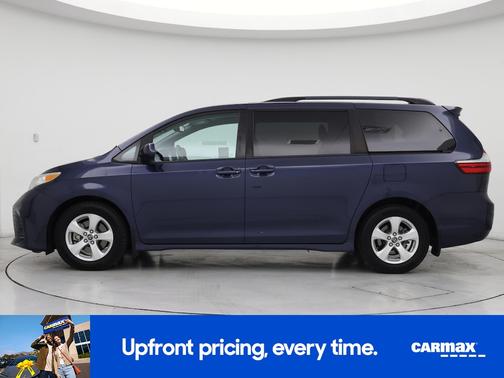 Blue 2018 Toyota Sienna LE