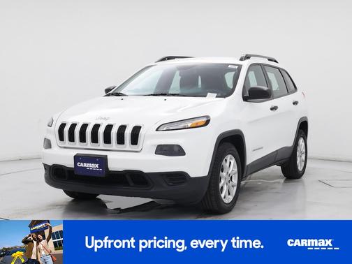 White 2015 Jeep Cherokee Sport